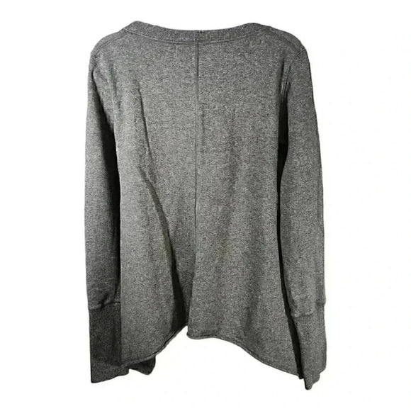 Lululemon Gray Tea Lounge Pullover - Women's Cozy Sweatshirt - Athleisure Style - Picture 2 of 4